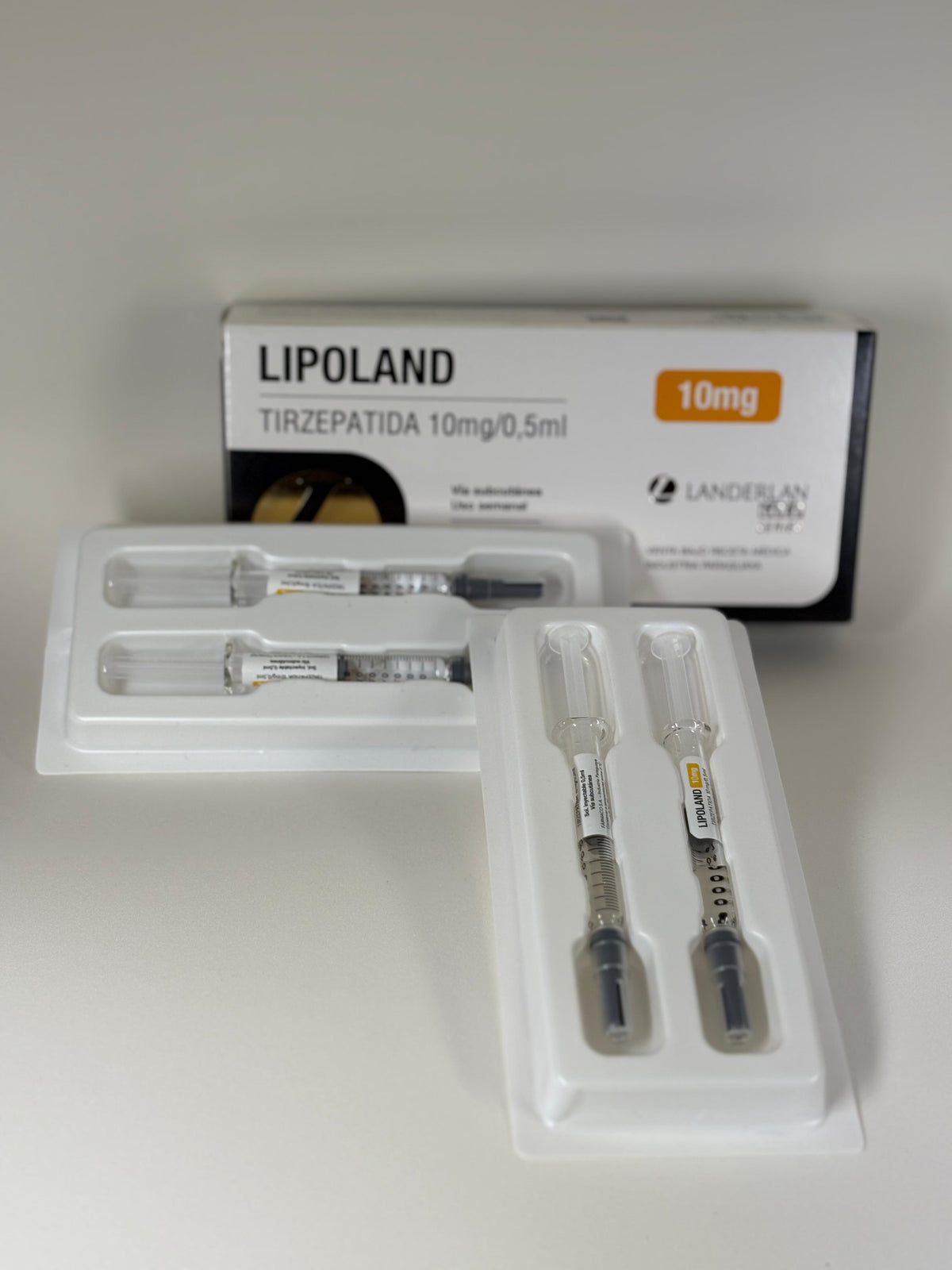 Lipoland 10mg (4 ampolas - Total 40mg)