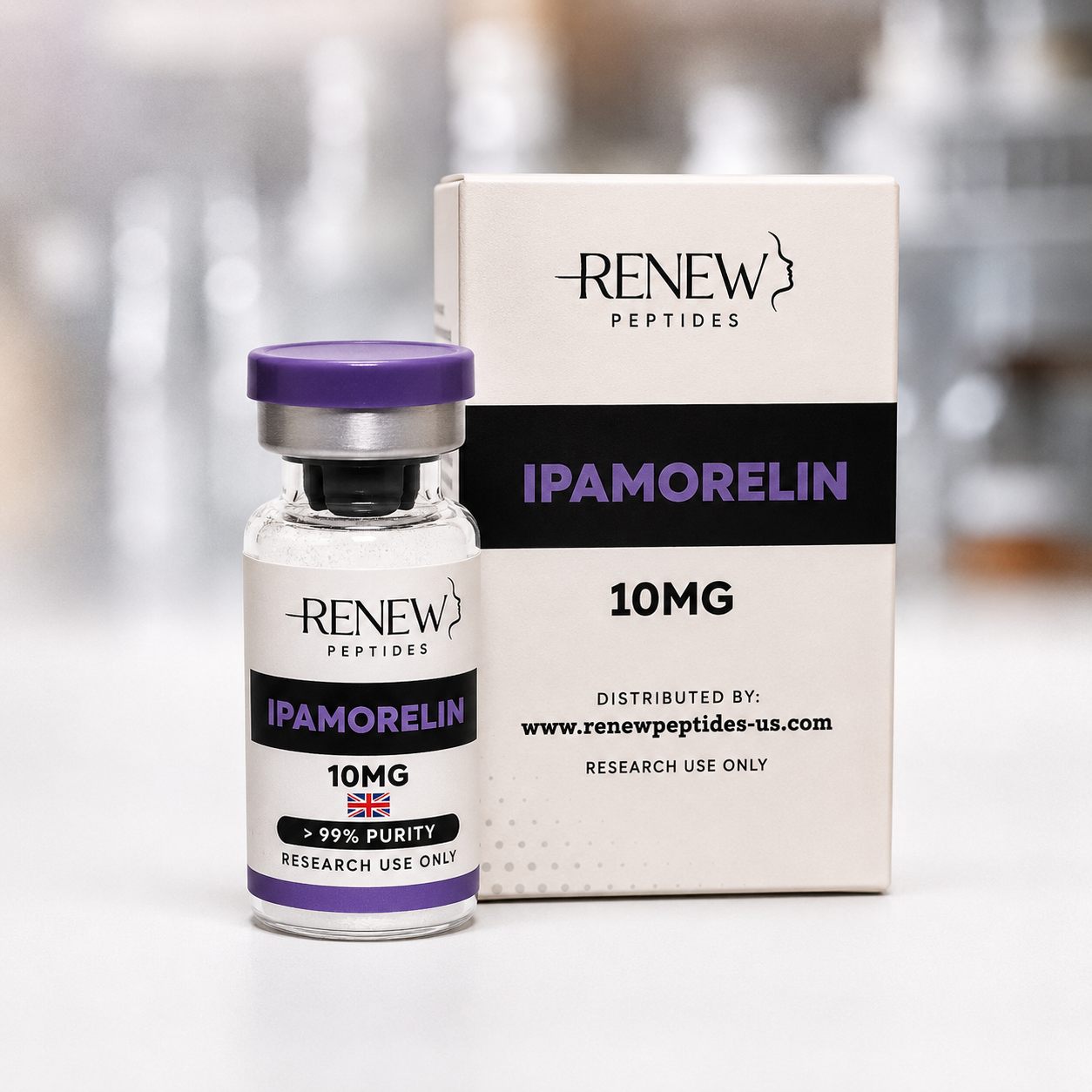 Ipamorelin 10mg - Renew Peptides