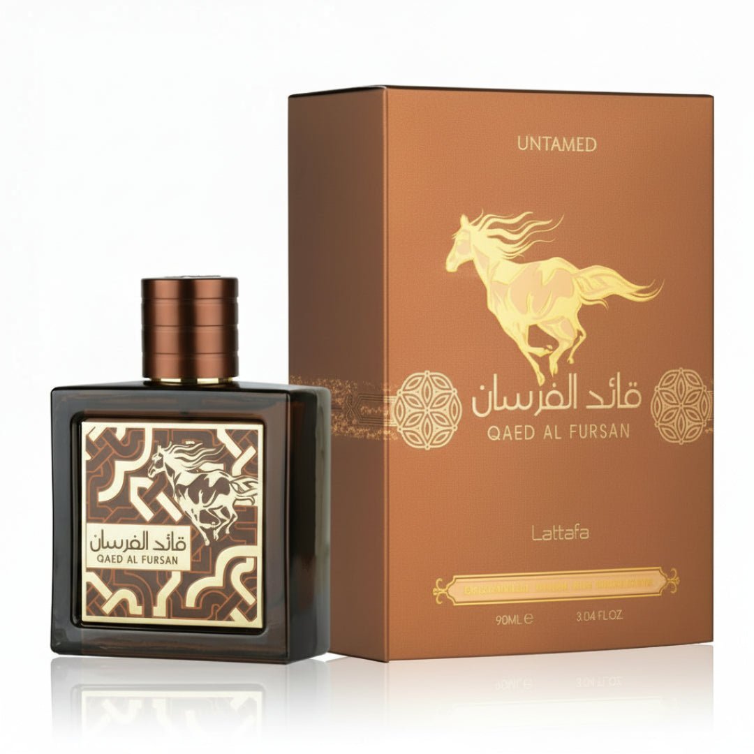 Lattafa Qaed Al Fursan Untamed (Marrom) EDP 90ml — Unissex