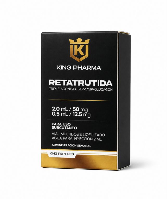 Retatrutida 50mg (Bujão único - liofilizada) - King Pharma