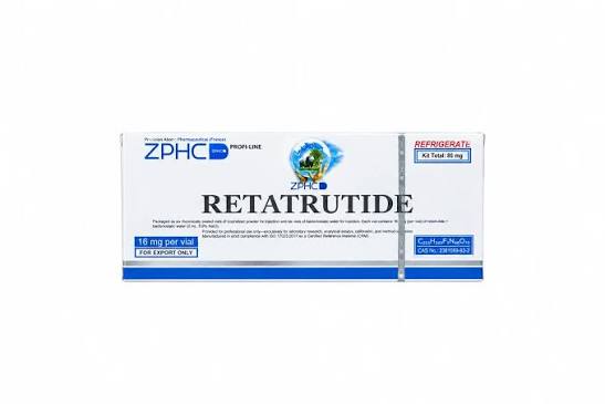 Retatrutida 80mg (5 bujões de 16mg) - ZPHC
