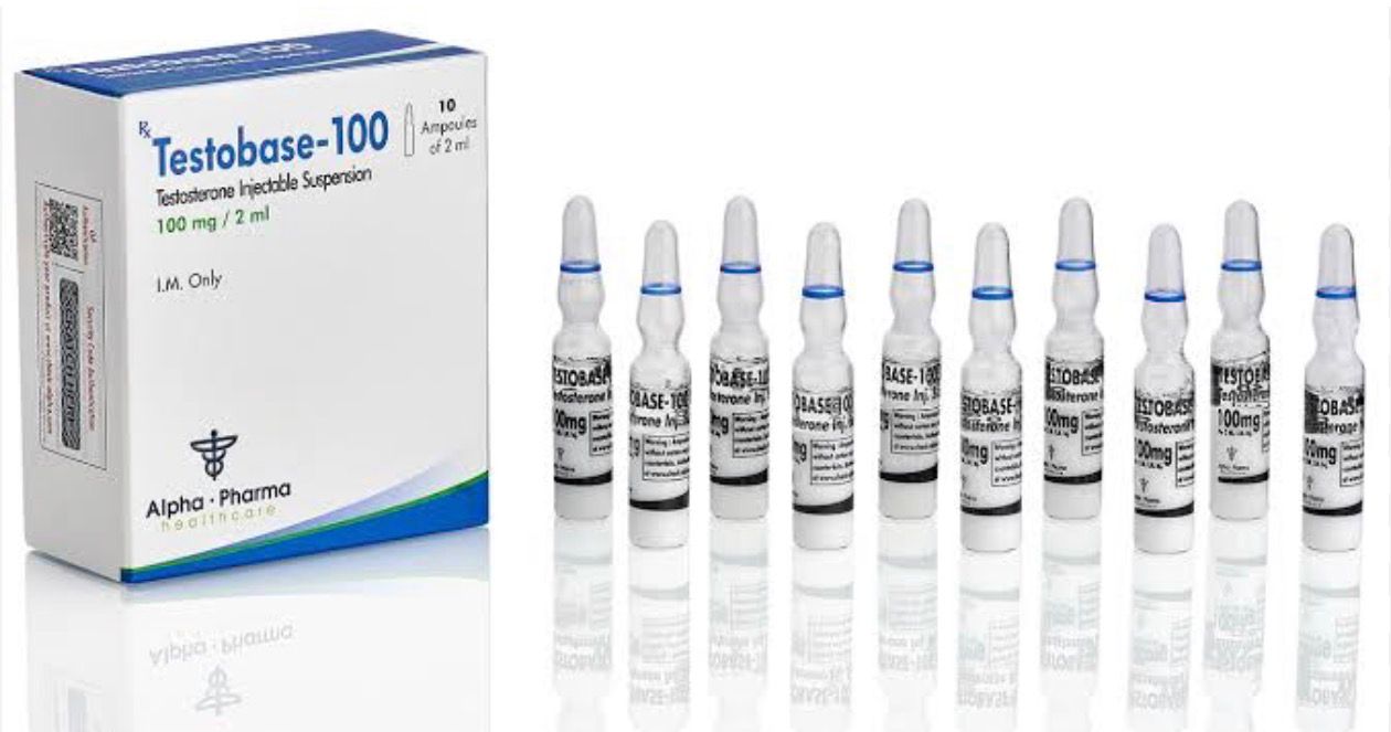 Testosterona Suspensão 50mg - Alpha Pharma