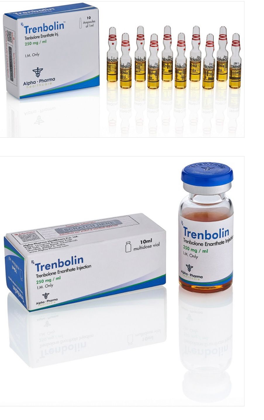 Trembolona Enantato 250mg - Alpha Pharma