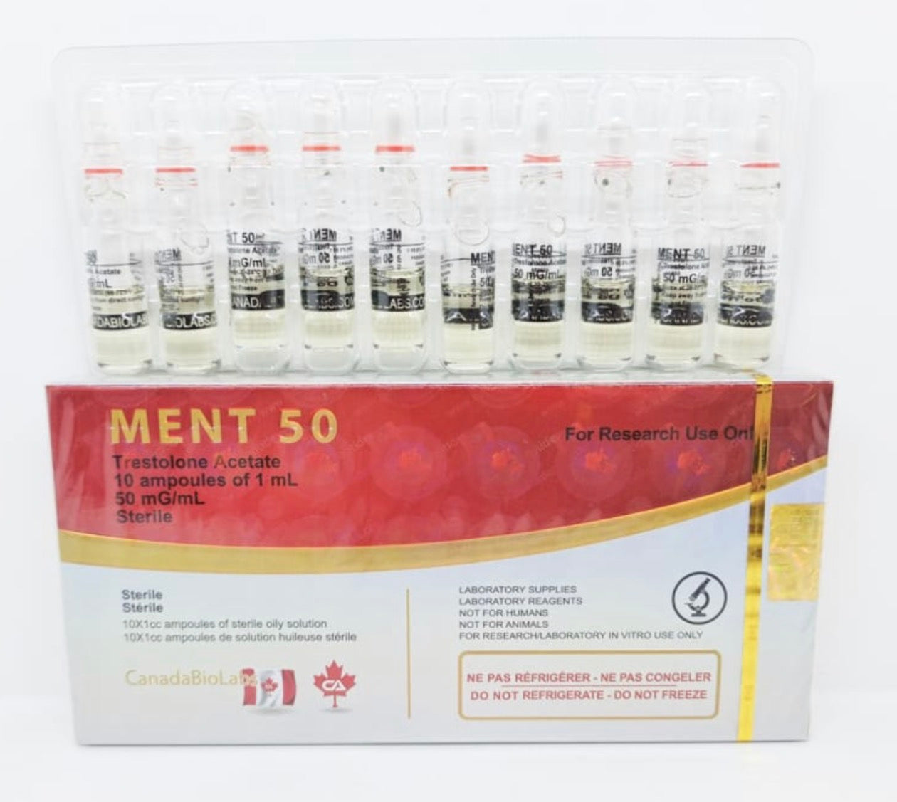 Ment Acetato trestolona 50mg - Canada Labs