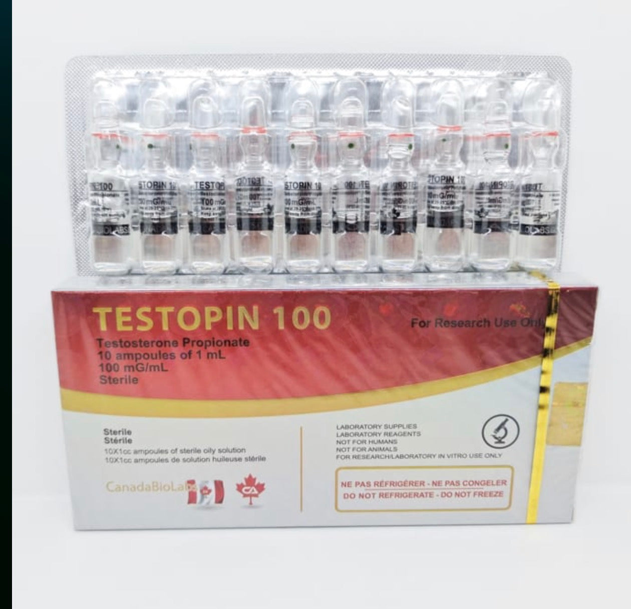 Propionato de Testosterona 100mg - Canada Labs