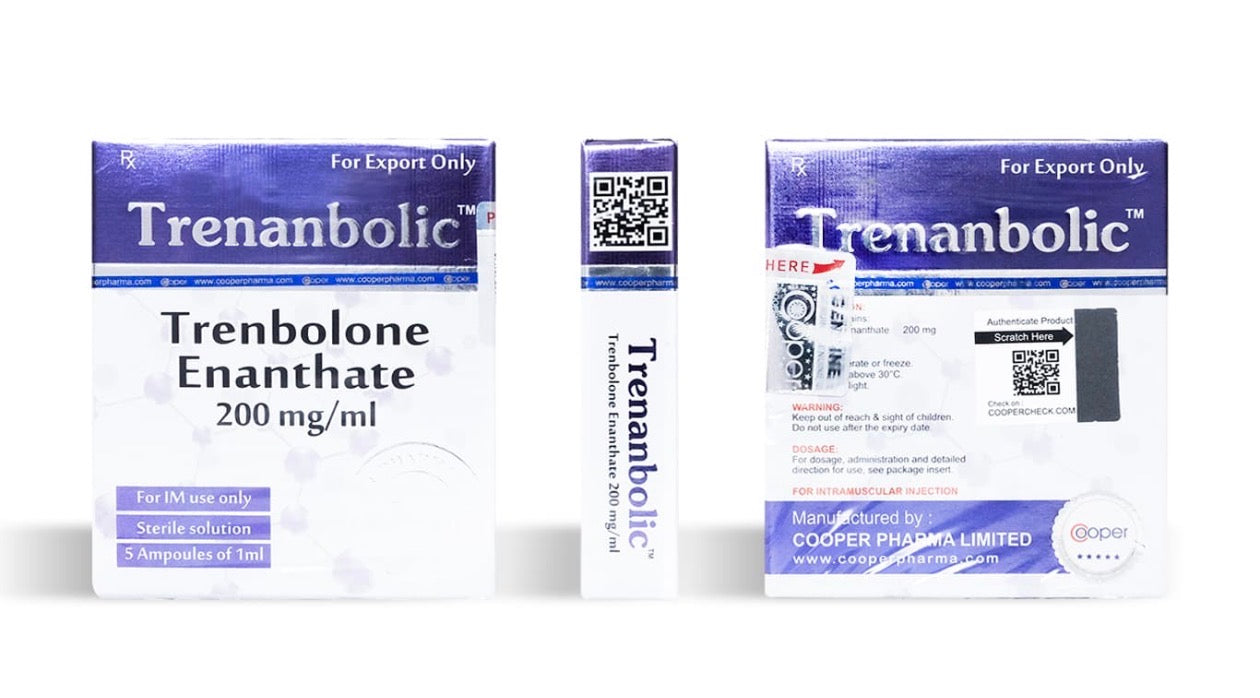 Trembolona Enantato 200mg - Cooper Pharma