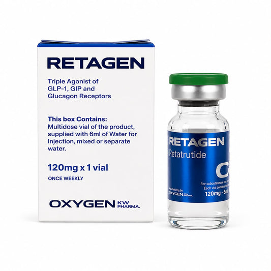 Retatrutida 120mg (diluída) - Oxygen KW