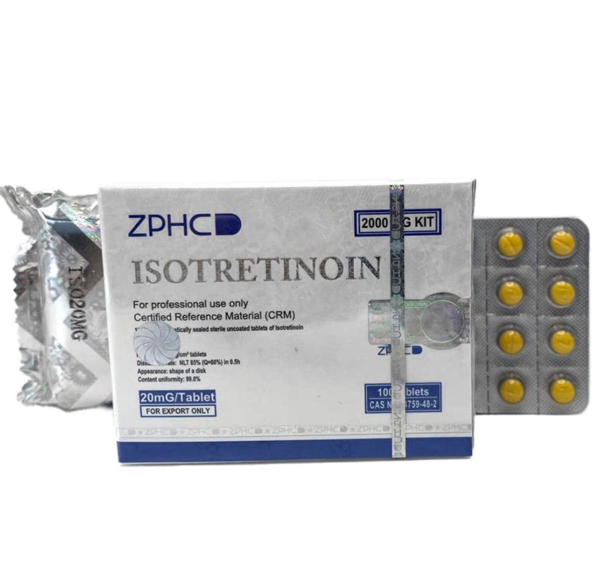 Isotretinoína 20mg (Roacutan) - ZPHC