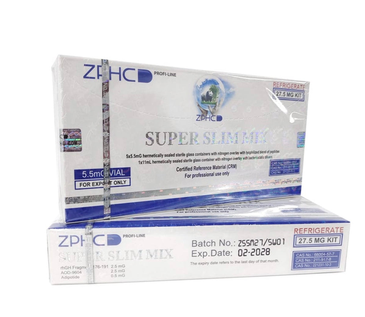 Super Slim Mix 5,5mg (AOD 2,5mg + HGH Frag 2,5mg + Adipotide 0,5mg) - ZPHC