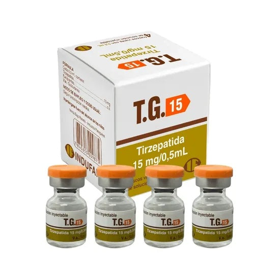 Tirzepatida TG 15mg (4 ampolas) 60mg