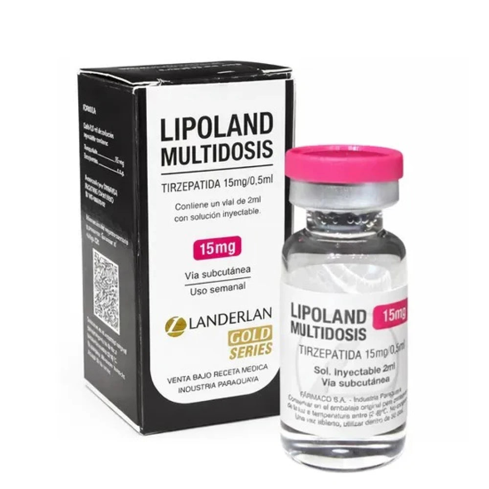 Tirzepatida Lipoland MD 15mg Bujão (60mg)