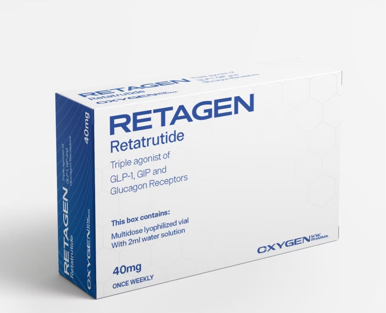 Retatrutida 40mg bujão - Oxygen KW