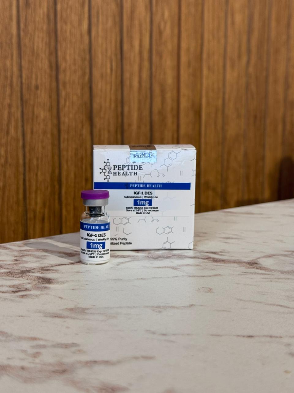 IGF-1 DES 1mg - Health Peptides