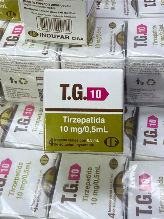 ⚡ PROMOÇÃO Tirzepatida TG 10mg (4 ampolas) 40mg ⚡