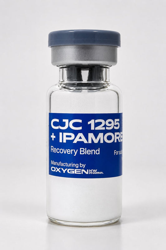 CJC 1295 5mg + Ipamorelin 5mg x 1 vial + 2ml BAC - OxygenKW