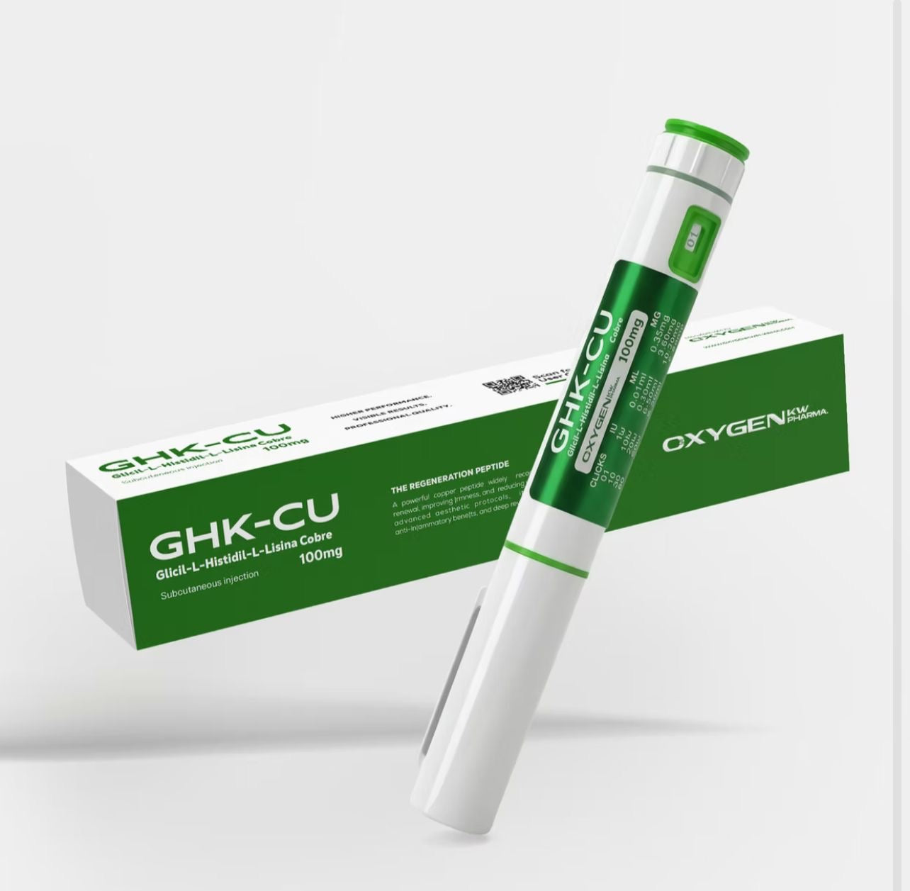 GHK-CU 100mg Caneta - Oxygen