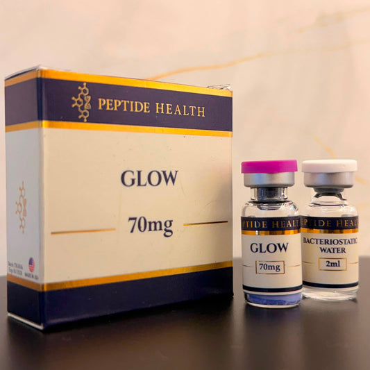 GLOW 70mg - Health Peptides