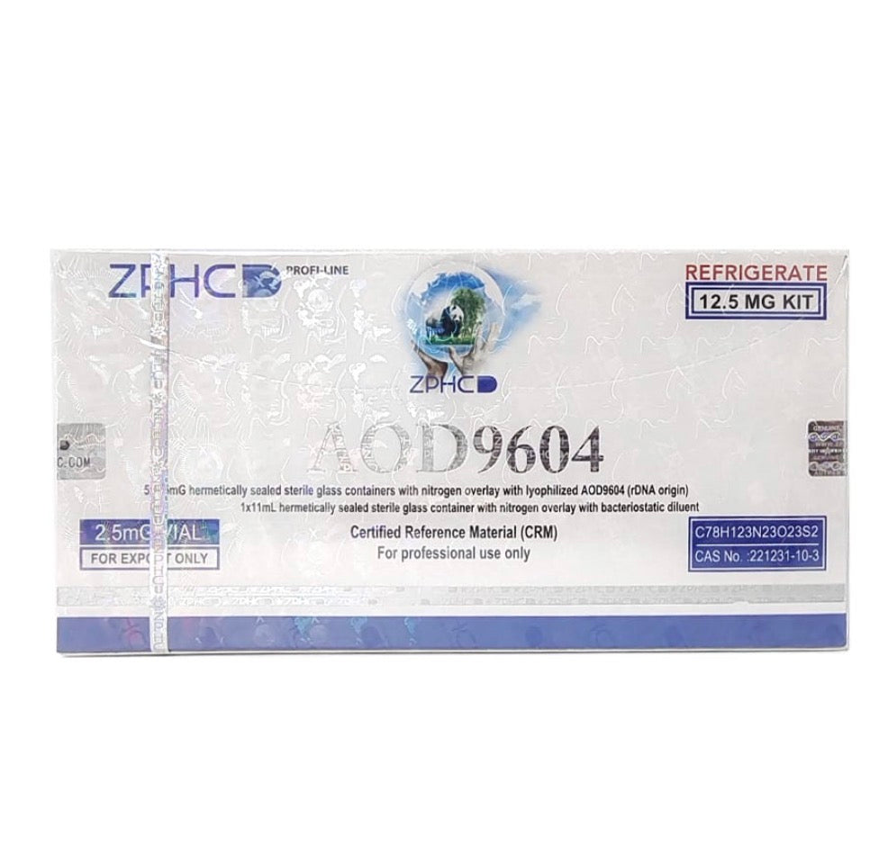 AOD 9604 12,5mg (2,5mg x 5 vials) - ZPHC
