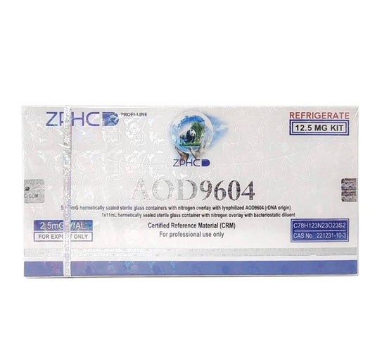 AOD 9604 12,5mg (2,5mg x 5 vials) - ZPHC