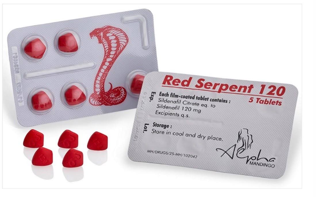 Red Serpent 120mg - Alpha Pharma