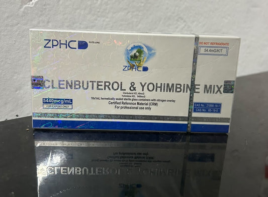 Clembuterol + Ioimbina 5,44mg (injetável) - ZPHC