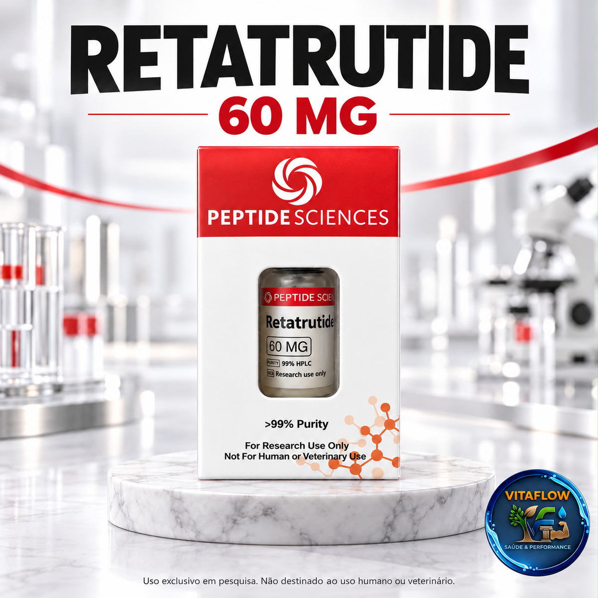 Retatrutida 60mg - Peptide Sciences