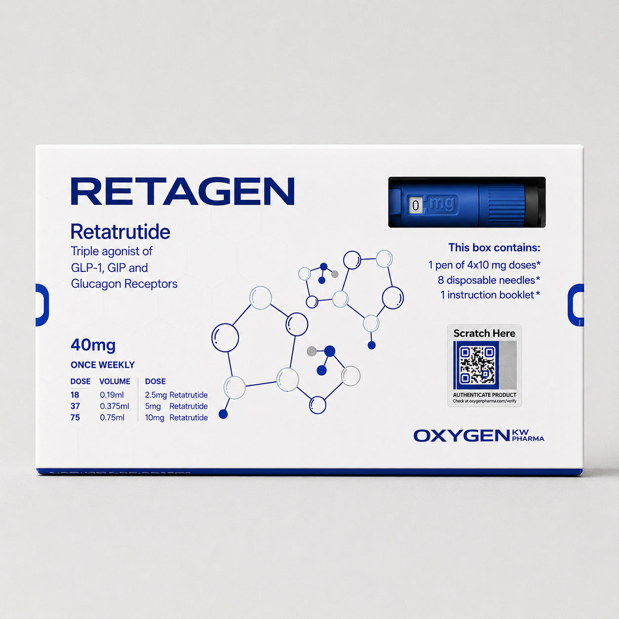 Retatrutida 40mg (Caneta) - Oxygen KW