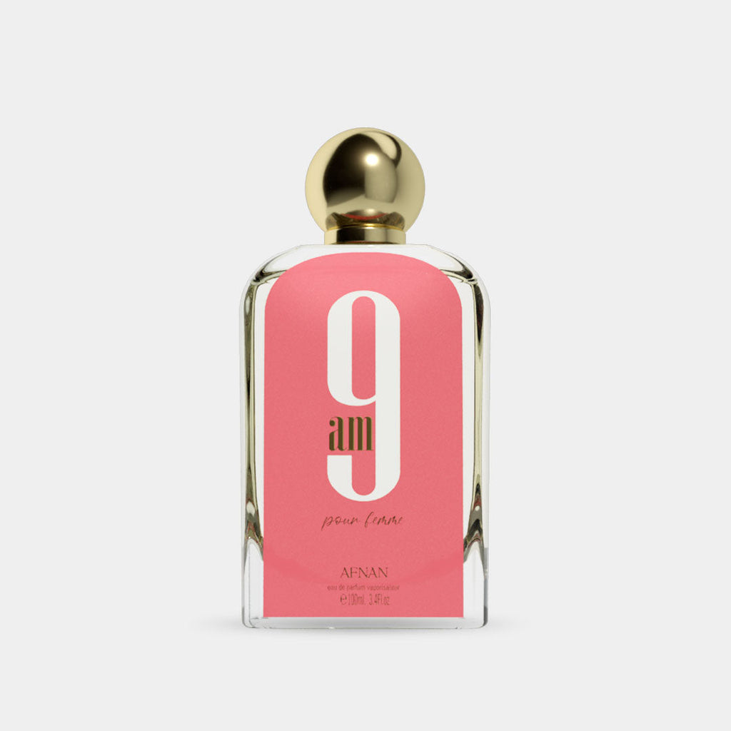 Afnan 9AM (Coral/Pink) Pour Femme EDP 100ml — Feminino