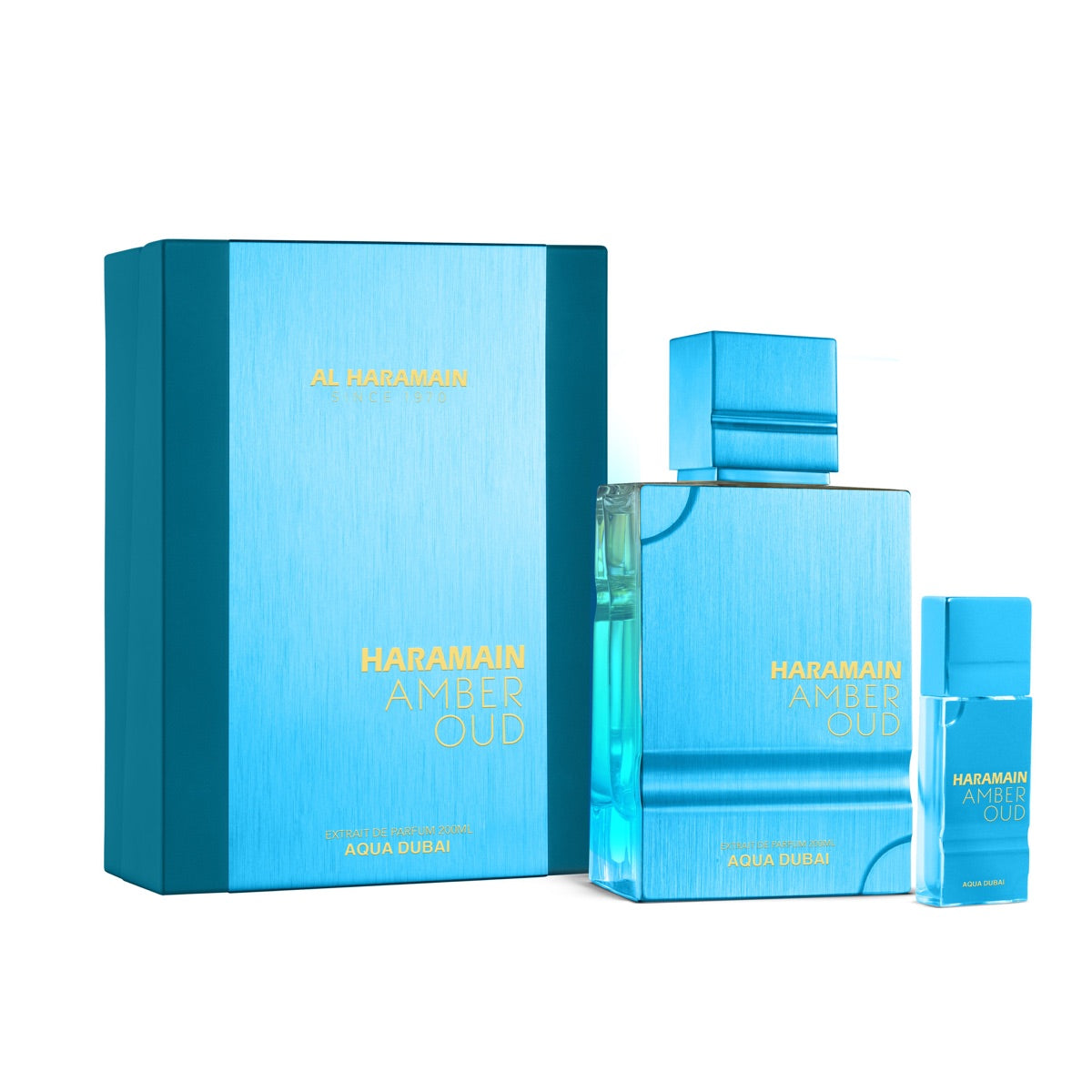 Al Haramain Amber Oud Aqua Dubai Exdp 200ml — Unissex
