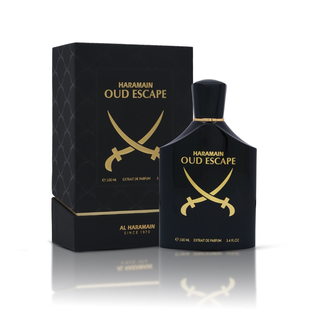 Al Haramain Oud Escape EDP 100ml Brasil — Unissex