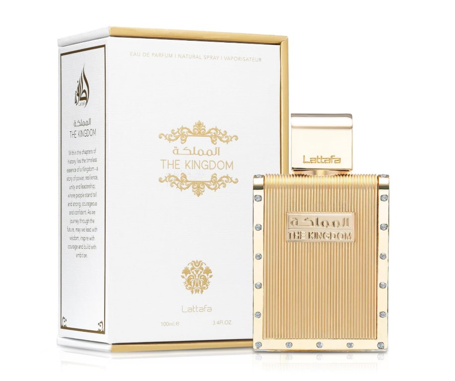 Lattafa The Kingdom EDP 100ml (Branco) — Masculino