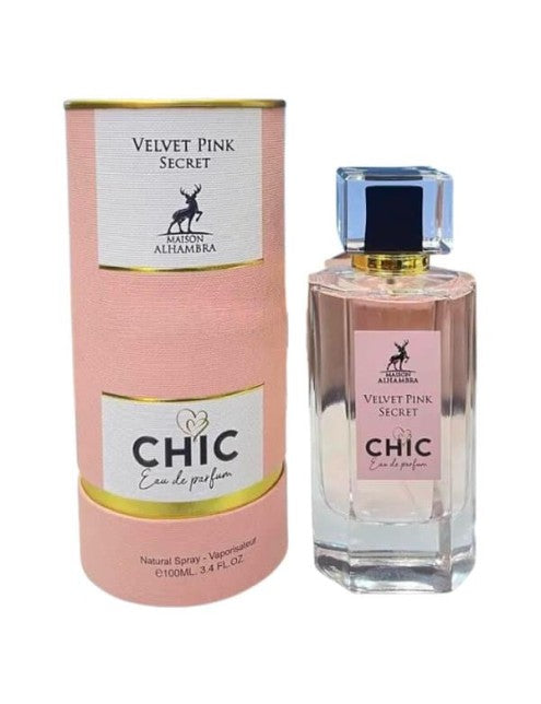 Maison Alhambra Chic Velvet Pink Secret EDP 30ml — Feminino
