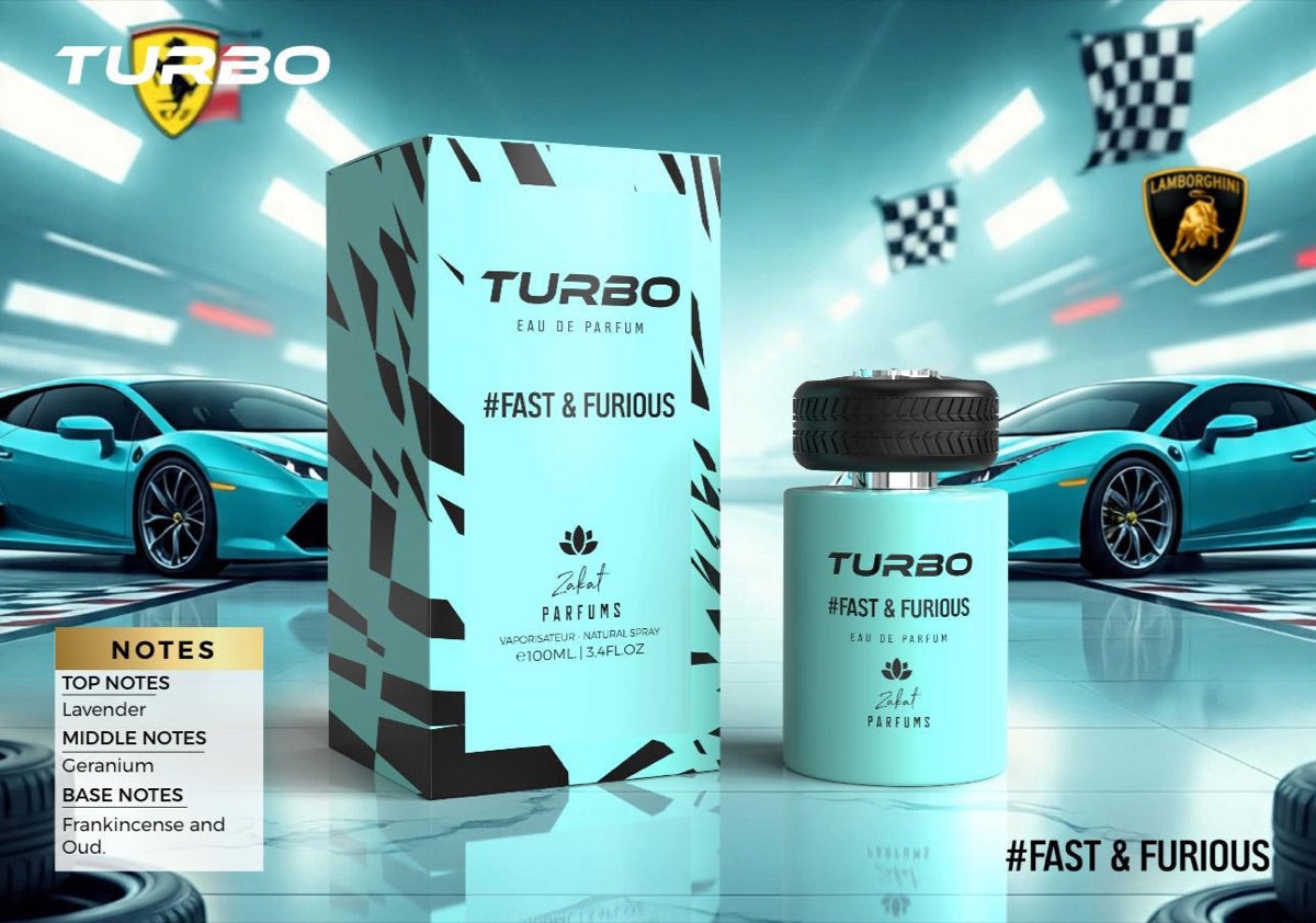 Zakat Turbo Gts EDP 100ml — Masculino