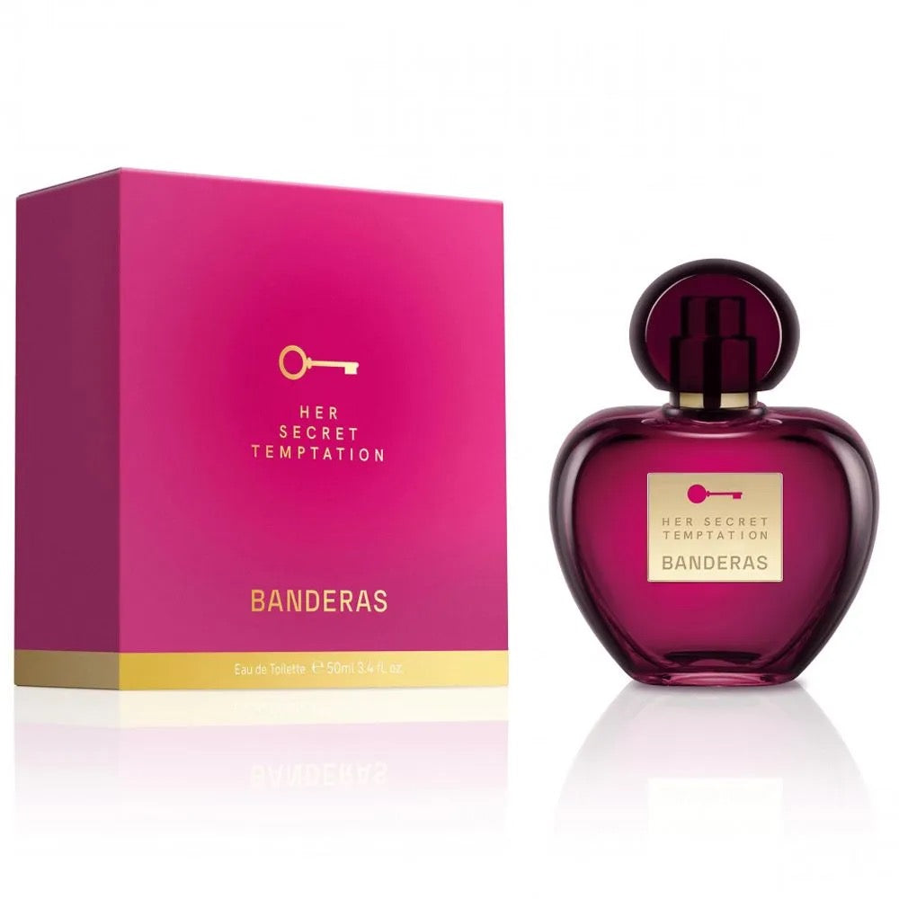 Antonio Banderas Her Secret Temptation EDT 80ml — Feminino