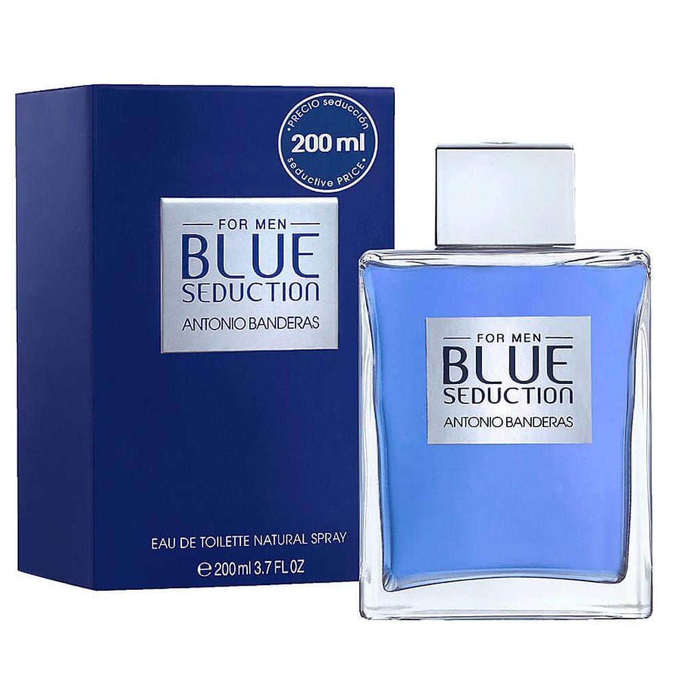 Antonio Banderas Blue Seduction EDT 200ml — Masculino