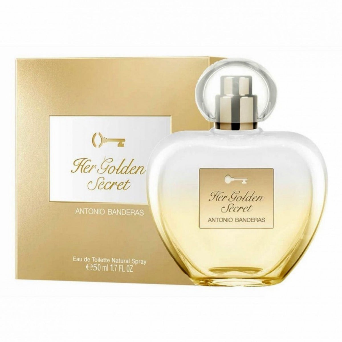 Antonio Banderas Her Golden Secret EDT 80ml (Tester) — Feminino