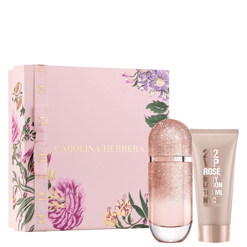 Carolina Herrera Kit Carolina Herrera 212 Vip Rose EDP 80ml + 100ml — Feminino