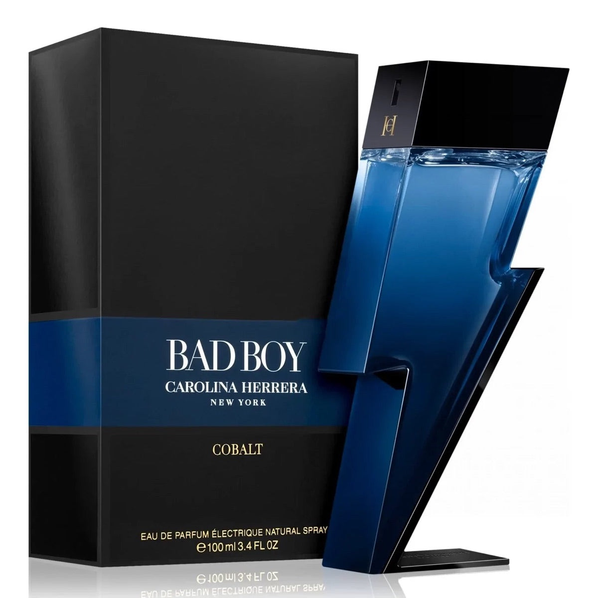 Carolina Herrera Bad Boy Cobalt EDP 100ml — Masculino