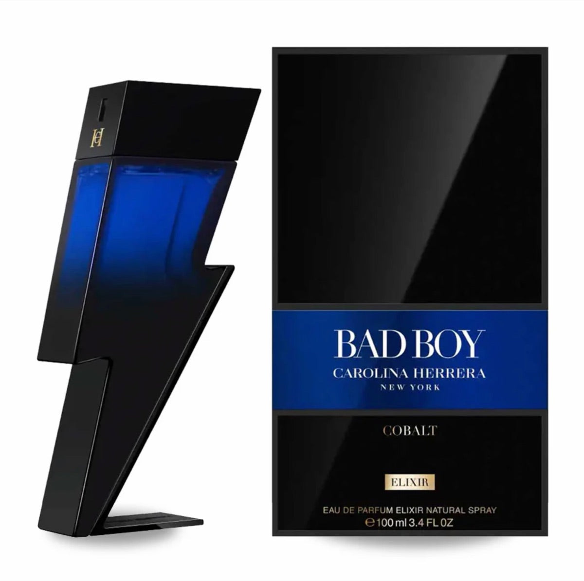 Carolina Herrera Bad Boy Cobalt Elixir EDP 100ml — Masculino
