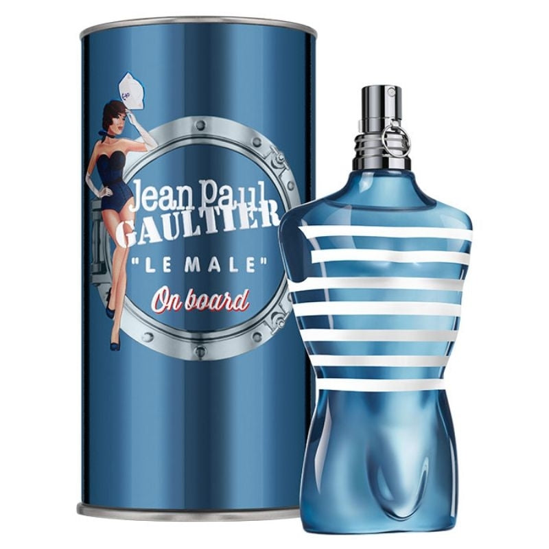 Jean Paul Gaultier Jean Paul G Le Male On Board EDT 125ml (Azul) — Masculino