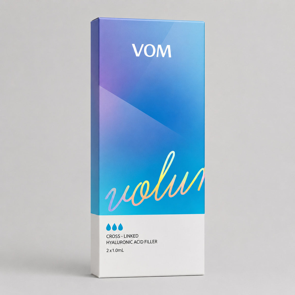 VOM Volume 2x1ml (Ácido Hialurônico para Volumização e Contorno Facial)