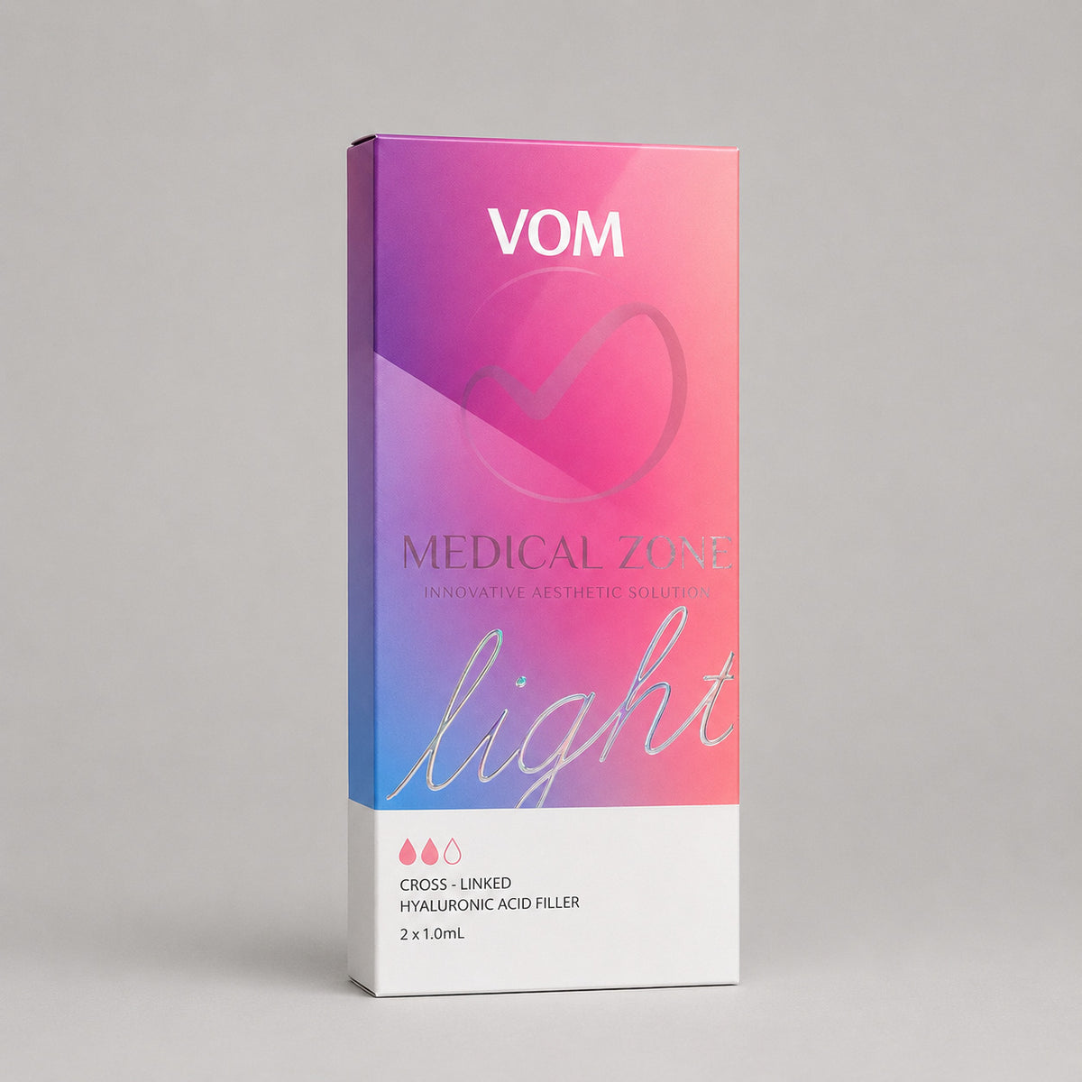 VOM Light 2x1ml (Ácido Hialurônico para Linhas Finas e Rugas Superficiais)