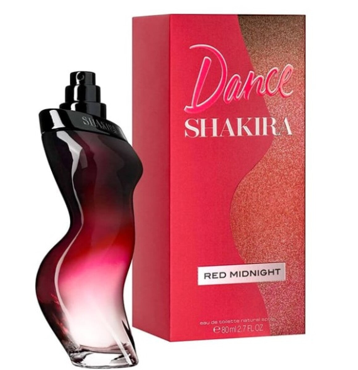 Shakira Dance Red Midnight EDT 80ml — Feminino
