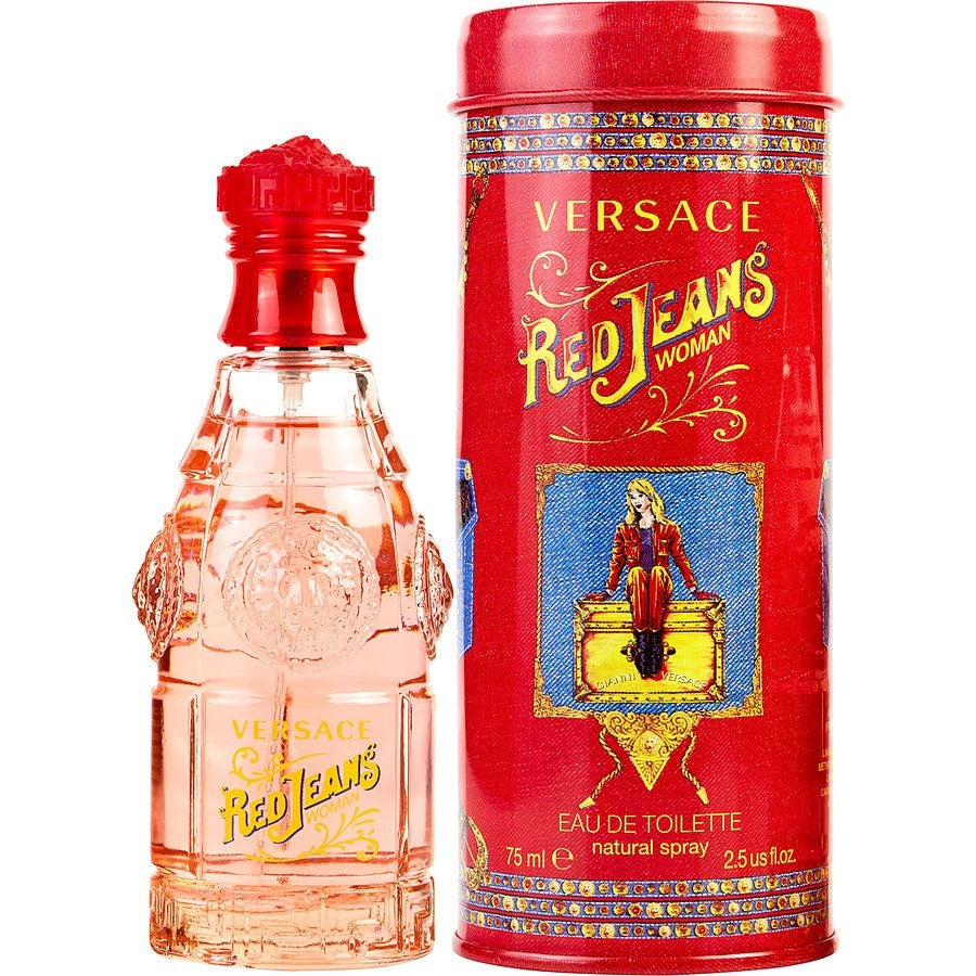 Versace Red Jeans EDT 75ml — Feminino