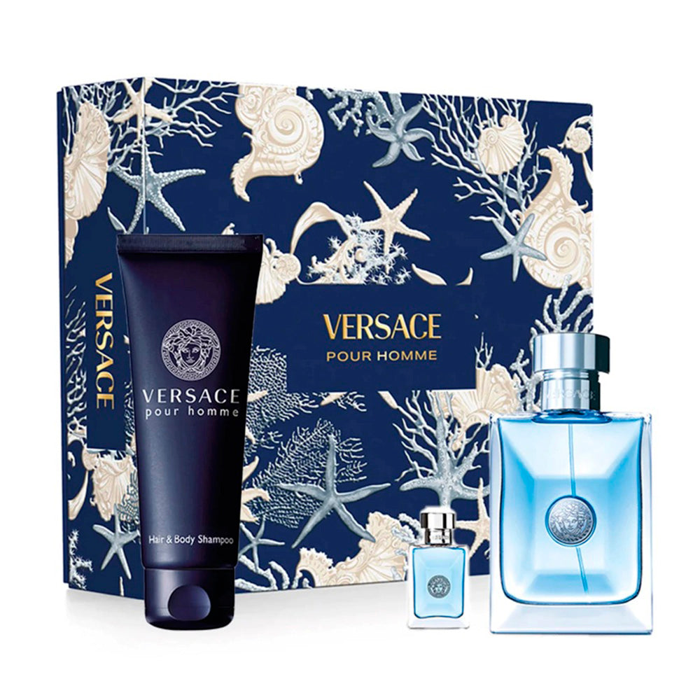 Versace Kit Versace Pour Homme EDT 100Ml+ B/L 100ml — Masculino
