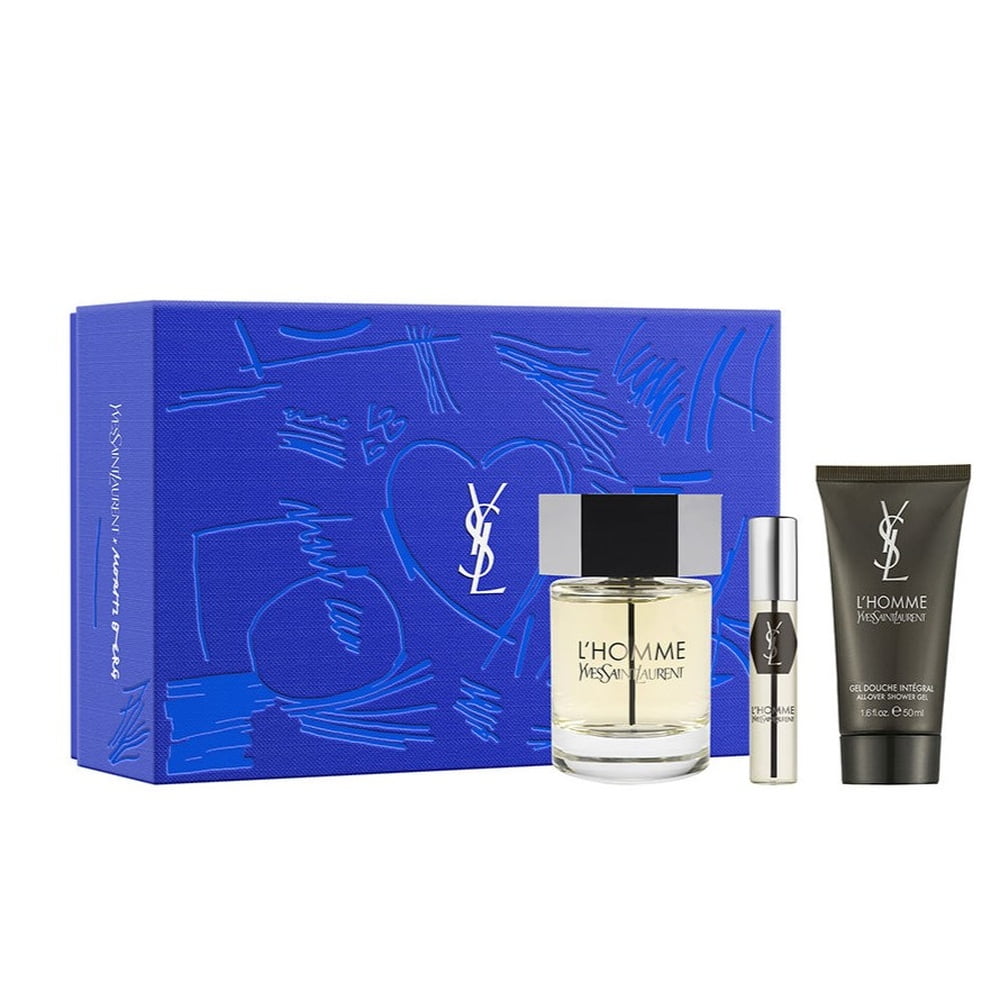 Yves Saint Laurent Kit Yves Saint Laurent L'Homme EDT 100ml + Shower 50ml — Masculino