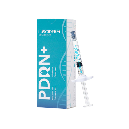 PDRN Lusciderm 2 Seringas de 2.2ml (PDRN + Ácido Hialurônico + Niacinamida + Ácido Tranexâmico + Glutationa)