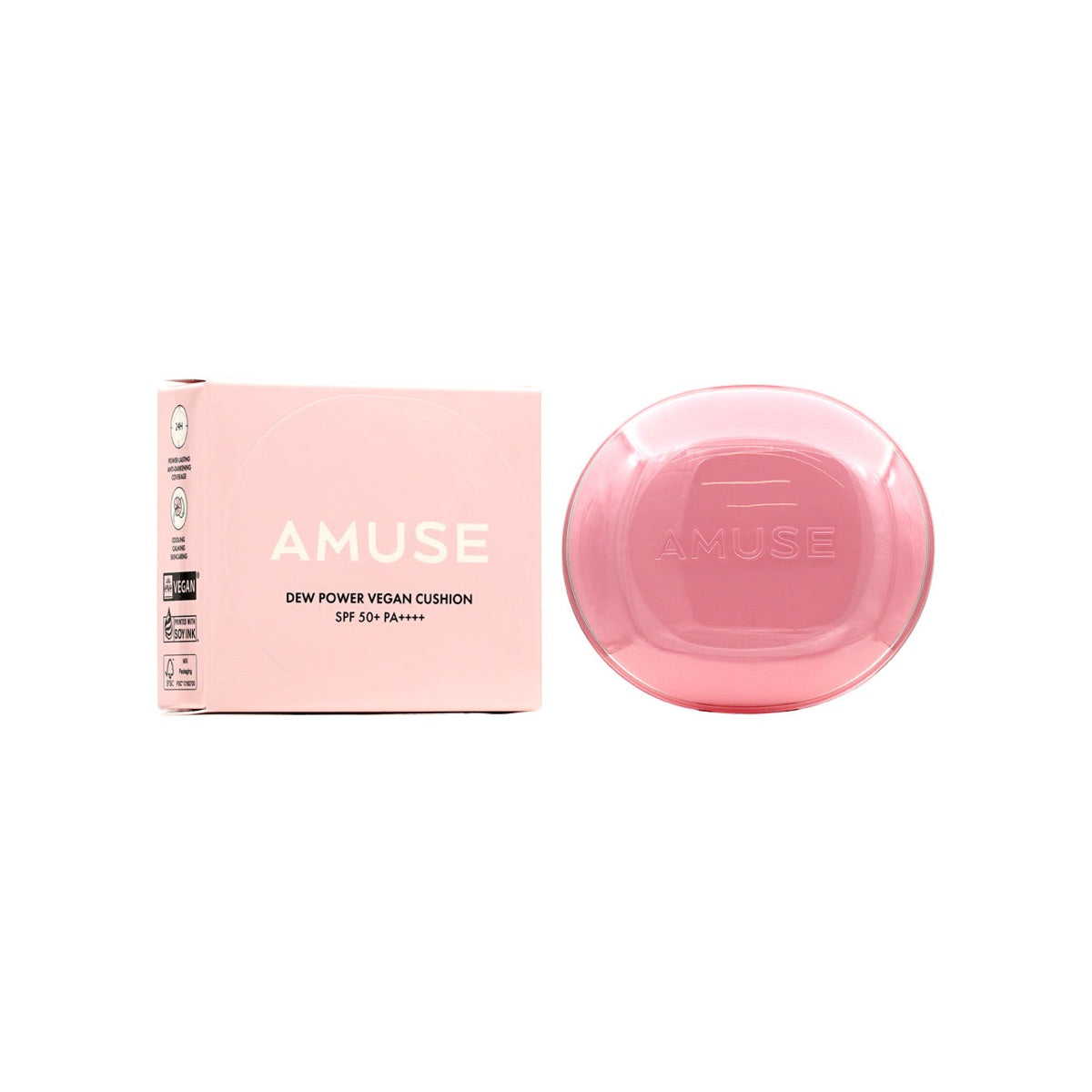 Amuse Dew Power Vegan Cushion 03 Honey