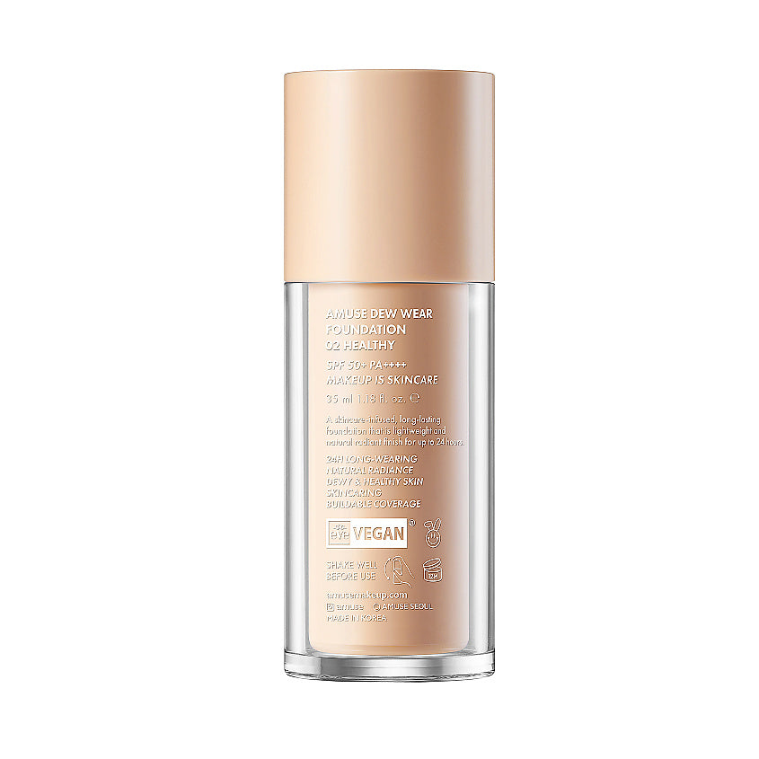 Amuse Dew Wear Foundation 02 Healthy