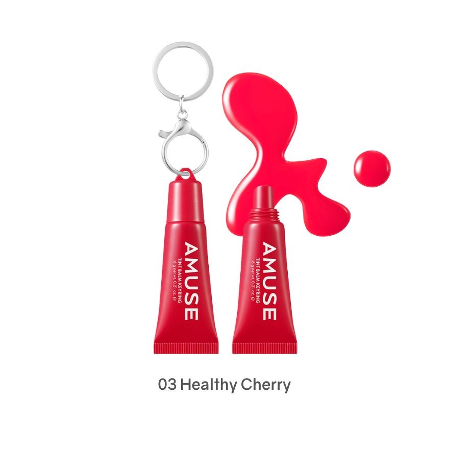 Amuse Tint Balm Keyring 03 Healthy Cherry[25]